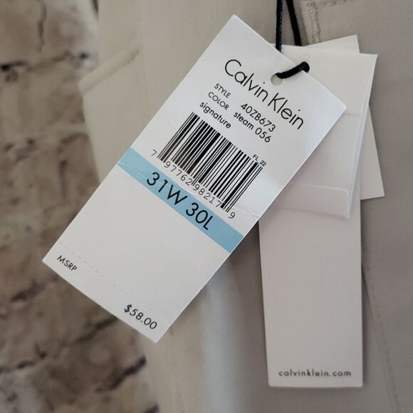 Calvin Klein Slim Fit Careerwear Pants - Picture 5 of 8